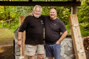 Two old mans of restoration team in Greater Vancouver, BC